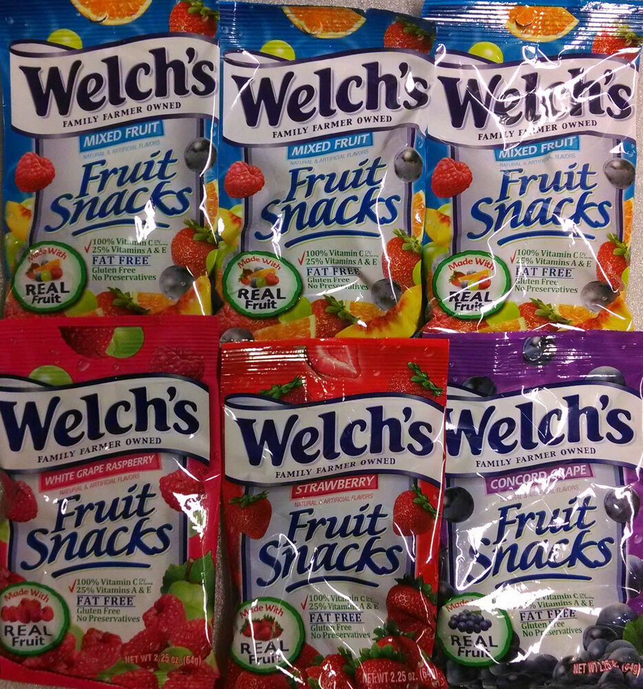 Welch'S Fruit Snacks Healthy
 WELCH S FRUIT SNACKS 32 2 25 oz BAGS