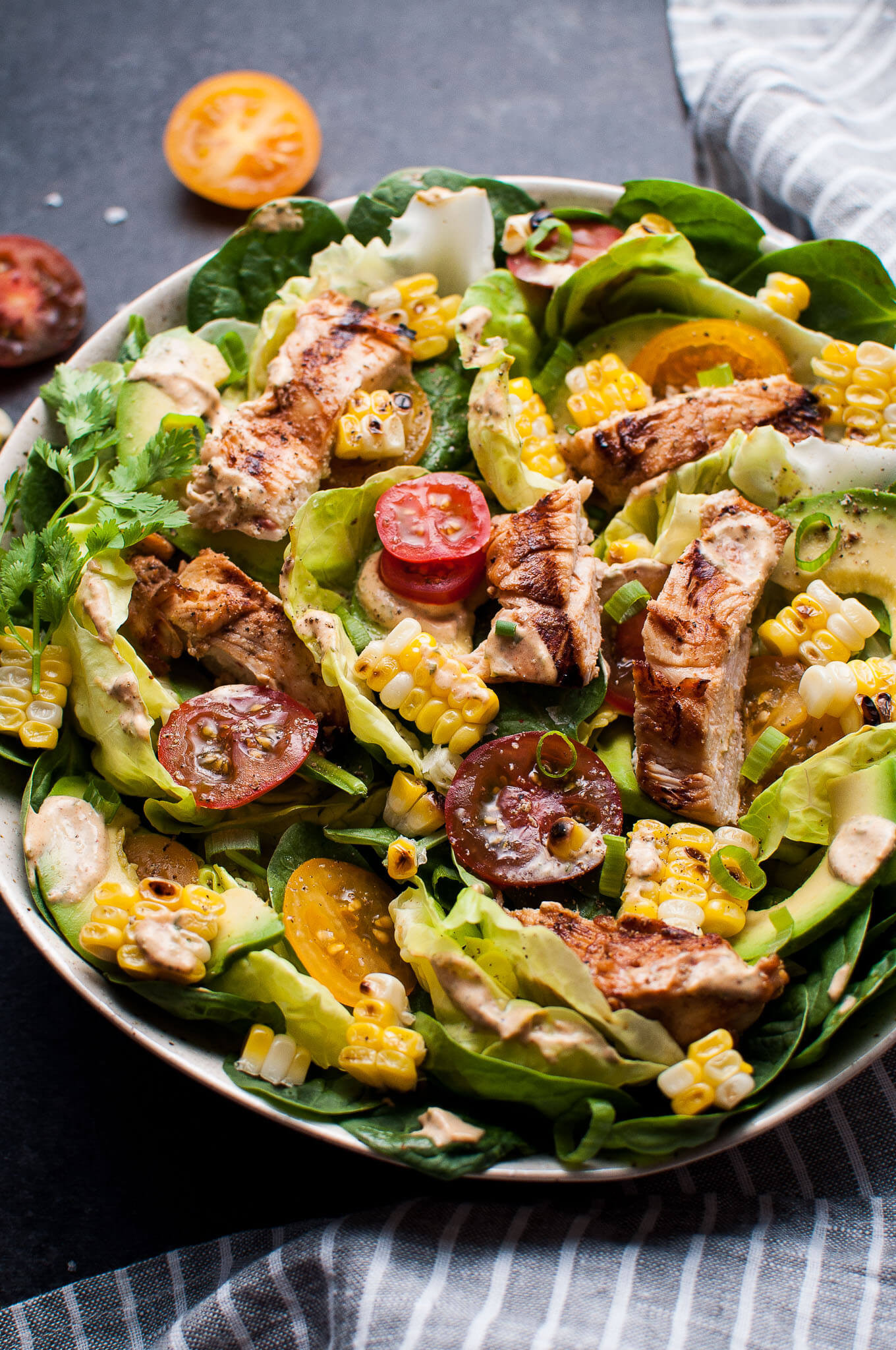 Wendy'S Grilled Chicken Salad
 Grilled Chicken Salad with Chipotle Ranch Dressing • Salt