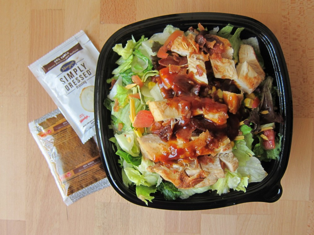 Wendy'S Grilled Chicken Salad
 Review Wendy s BBQ Ranch Chicken Salad