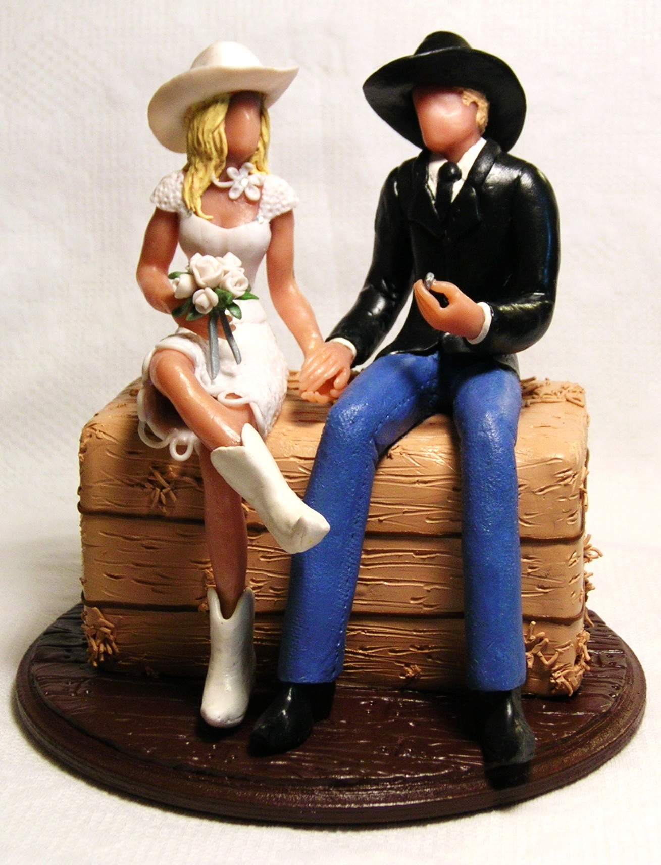 Western Wedding Cake Toppers
 Buy Custom Western Wedding Cake Topper Try Handmade