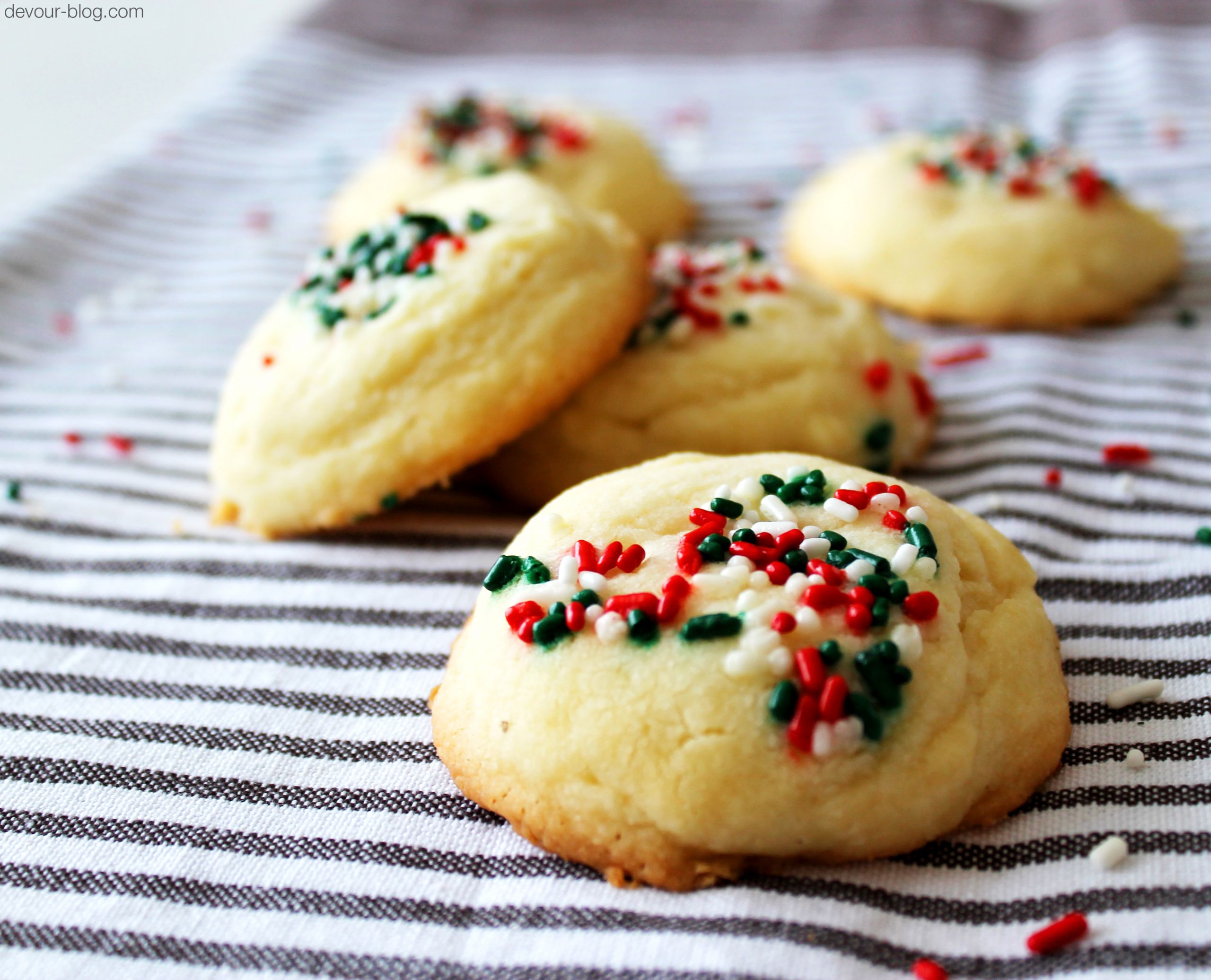 Whipped Shortbread Cookies
 Whipped Shortbread