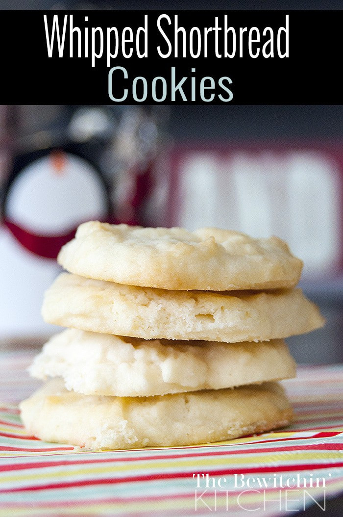 Whipped Shortbread Cookies
 Whipped Shortbread Cookies Recipe