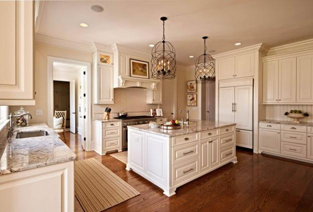 White And Beige Kitchen
 Beige and Creamy White Kitchen Colors Latest Trends in