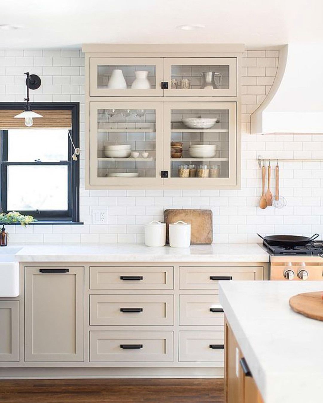 White And Beige Kitchen
 Are beige interiors making a eback – The green eyed girl