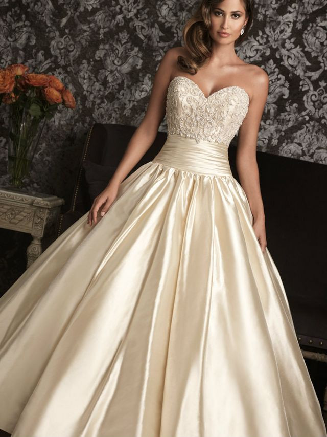 White And Gold Wedding Dresses
 Gold Wedding Dresses