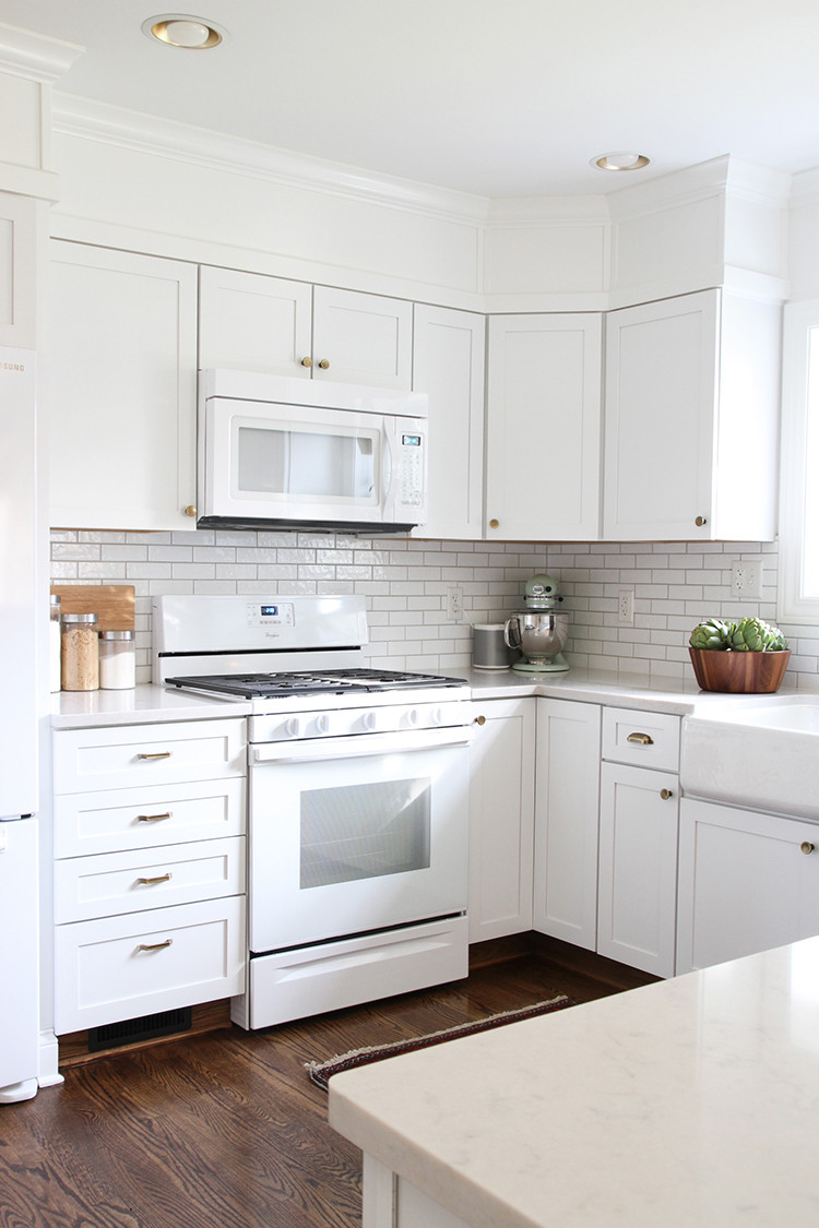 White Appliances Kitchen
 Collaboration My Kitchen Room For Tuesday