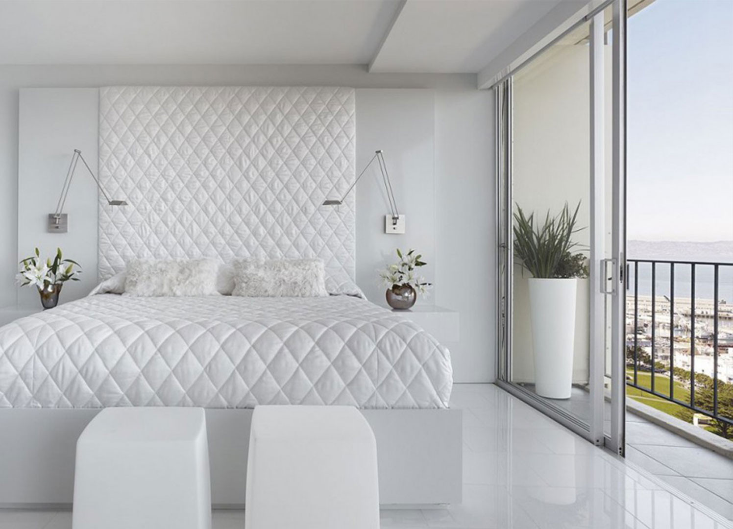 White Bedroom Decorating Ideas
 White Bedroom Design Ideas Collection for Your Home