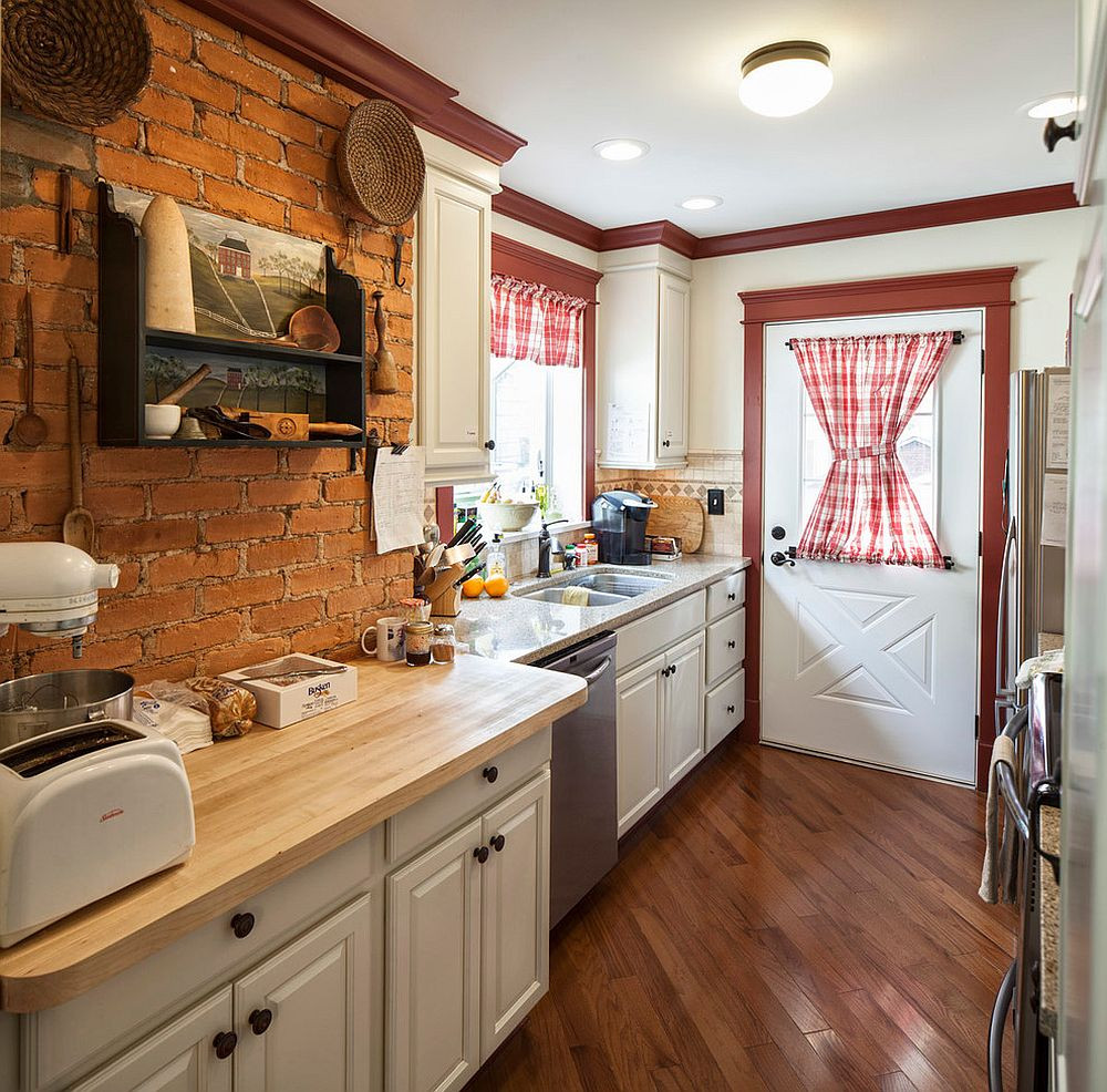 White Brick Kitchen
 Best Kitchen Color binations with White 45 Trendy