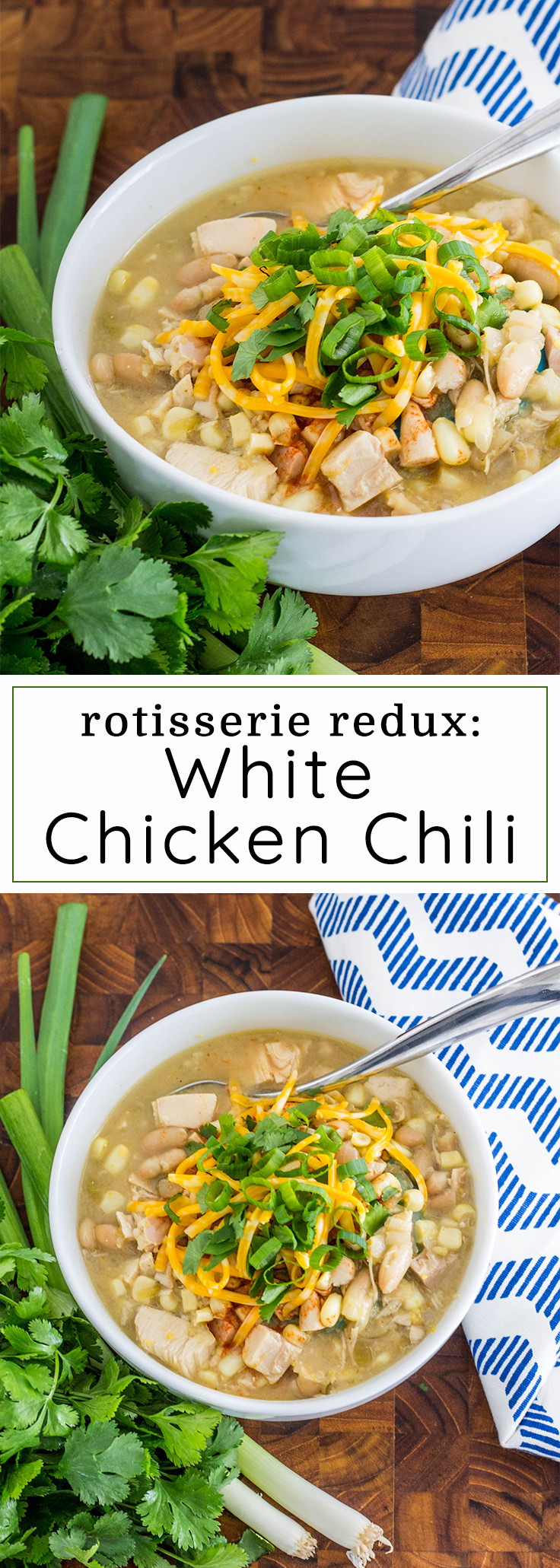 White Chicken Chili Rotisserie
 Rotisserie Redux White Chicken Chili Ketchup and Kale