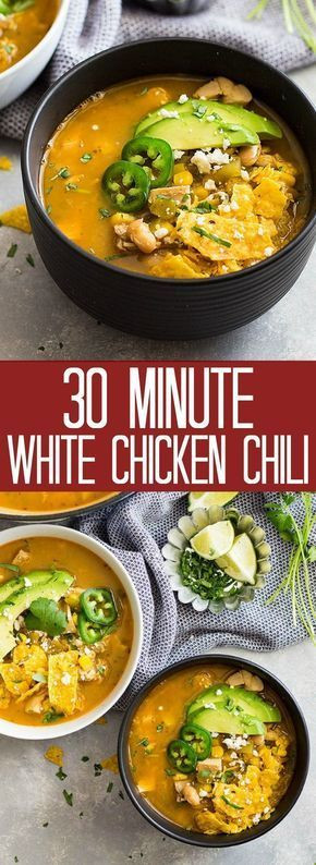 White Chicken Chili Rotisserie
 This easy 30 minute white chicken chili is a great way to