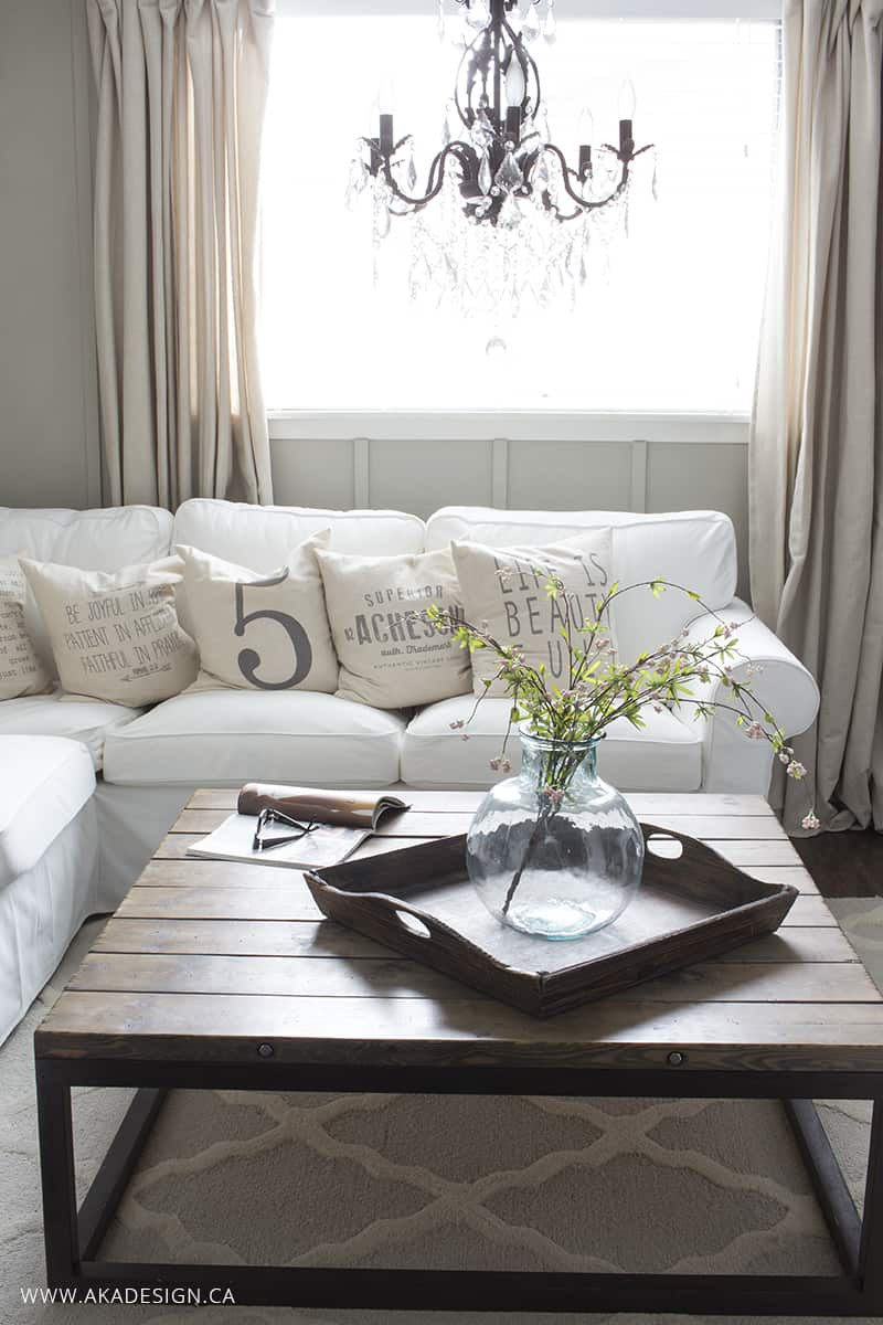 White Couch Living Room Ideas
 White Slipcovers are NOT Easy to Keep Clean