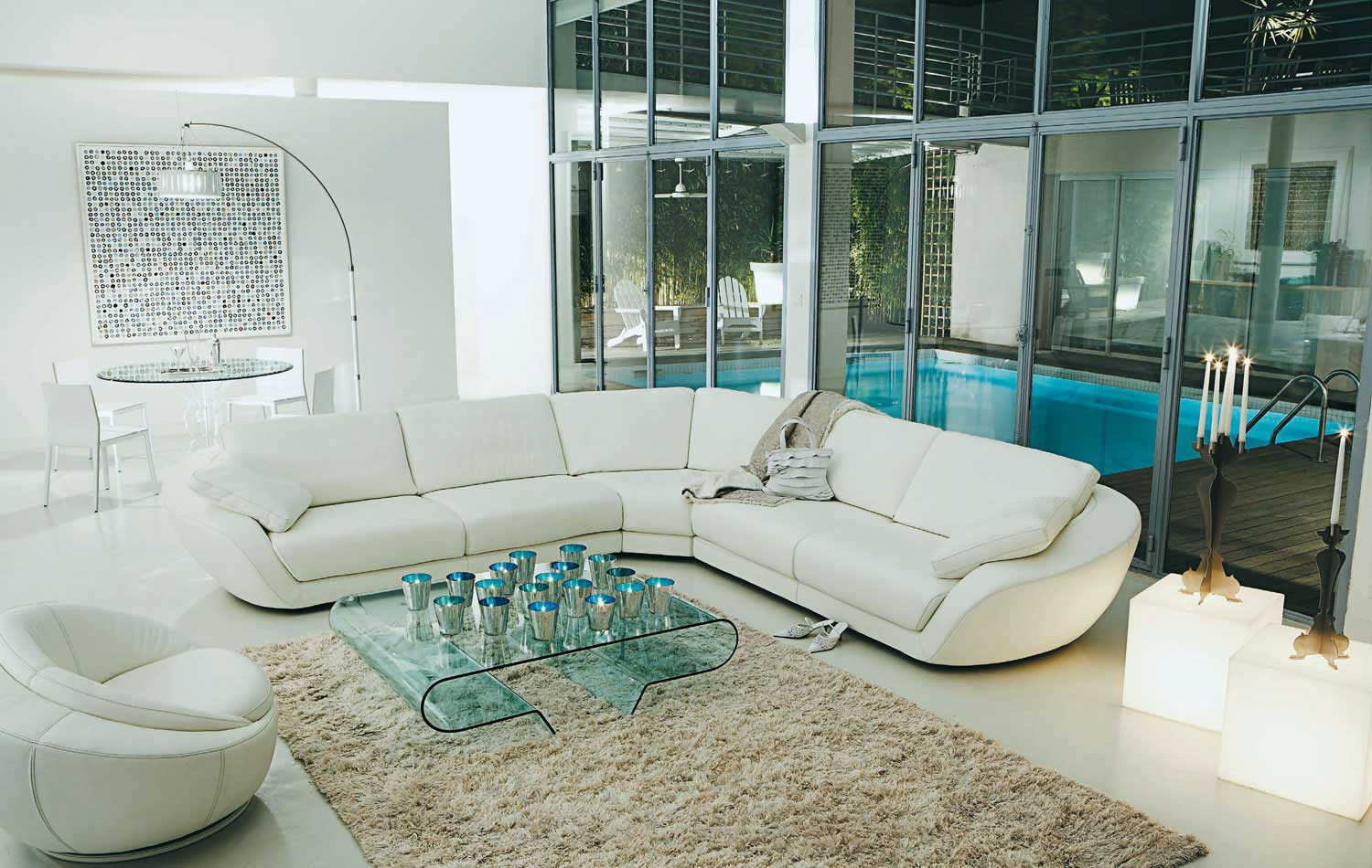 White Couch Living Room Ideas
 Living Room Inspiration 120 Modern Sofas by Roche Bobois