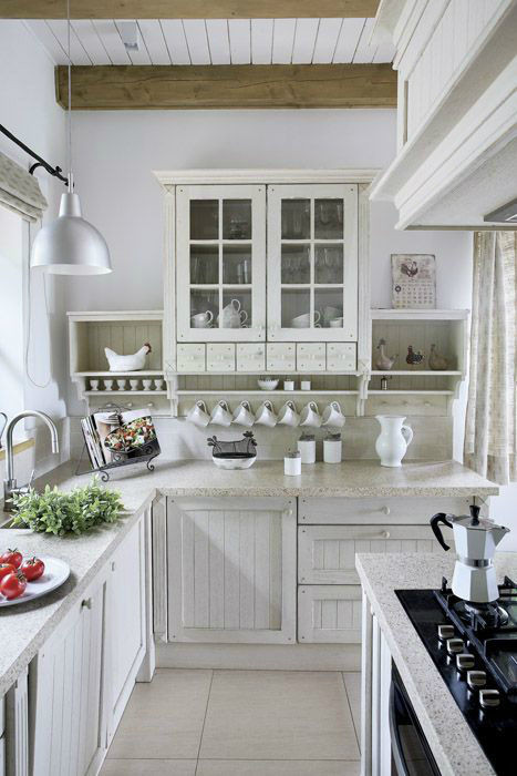 White Country Kitchen Cabinets
 All White Country Kitchen s and for