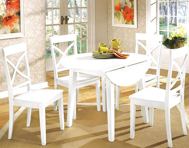 White Drop Leaf Kitchen Table
 3 Drop Leaf Kitchen Tables for 3 Different Ways of Kitchen