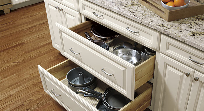 White Kitchen Cabinet Drawers
 Kitchen Renovation Story Masterbrand