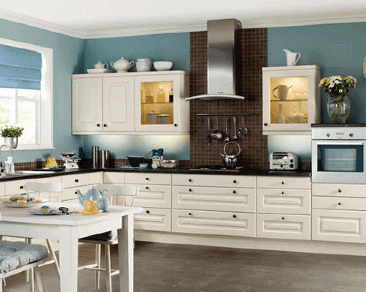 White Kitchen Paint Colors
 Kitchen Colors with White Cabinets Home Furniture Design