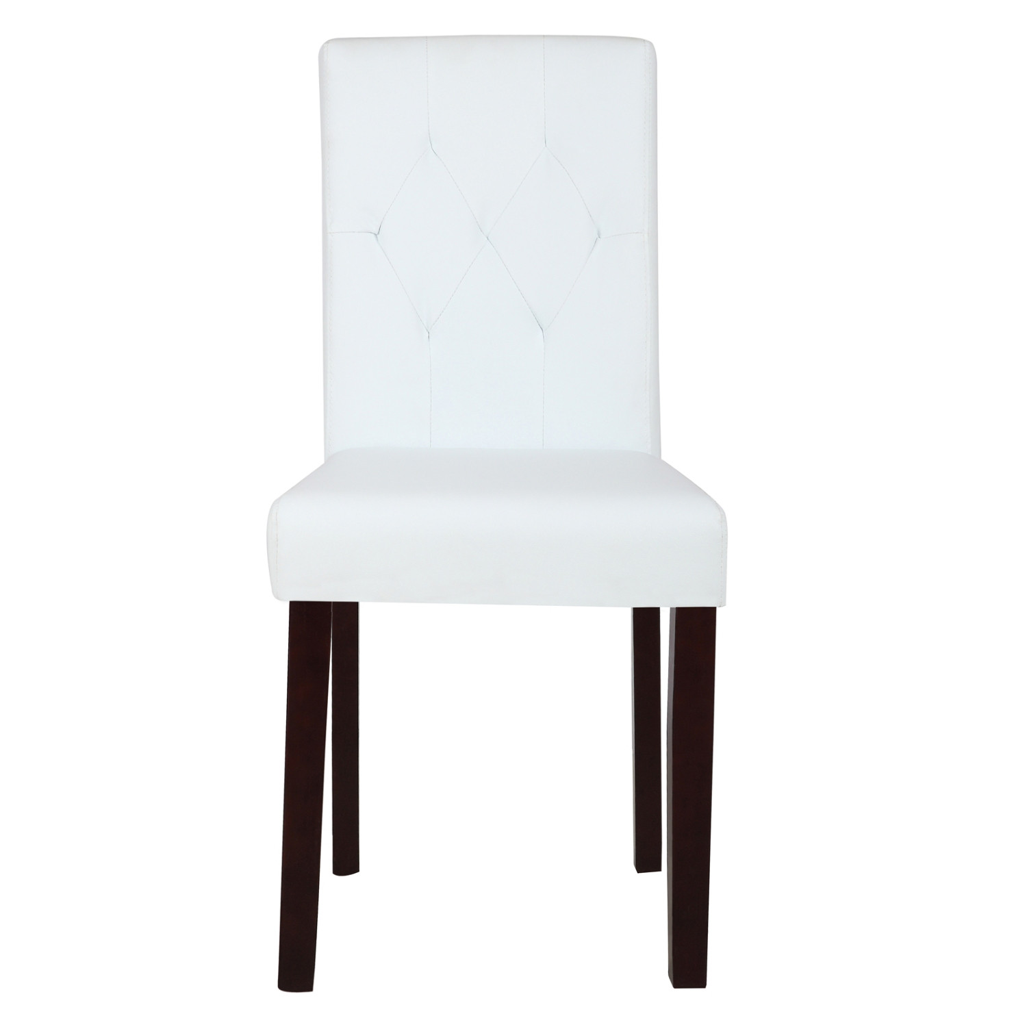 White Leather Kitchen Chairs
 Elegant Ivory White Leather Dining Room Chair Kitchen