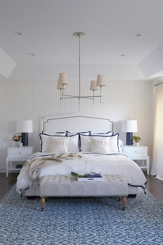 White Master Bedroom
 White Master Bedroom Makeover Inspiration Pencil