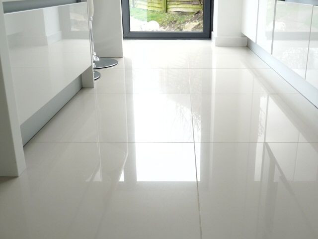 White Tile Flooring Kitchen
 White Kitchen Floor Tiles