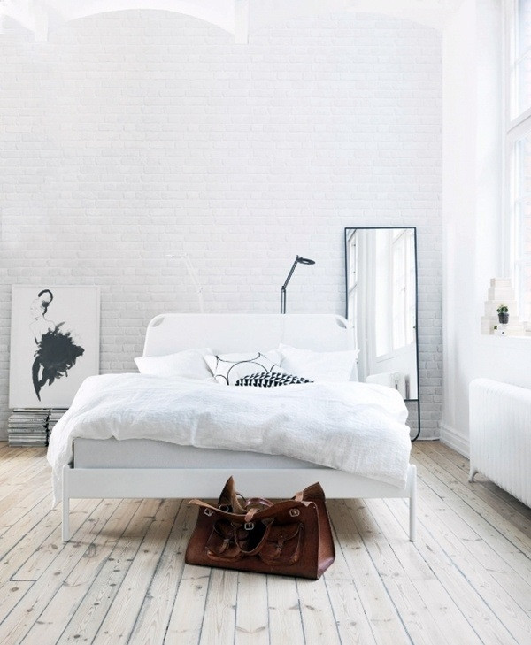 White Wall Bedroom Ideas
 Painting Brick Walls White – An Increasingly Popular Trend