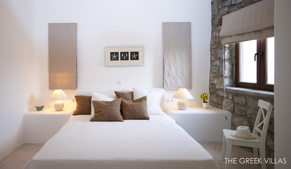White Wall Bedroom Ideas
 Douglas Villa A Classic Greek Retreat