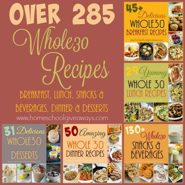 Whole 30 Recipes For Kids
 Over 285 Whole30 Recipes Tips for Beginners