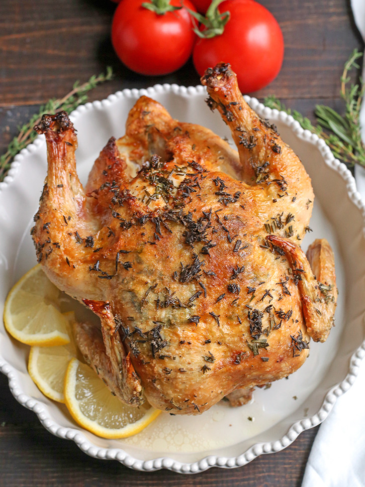 Whole Chicken Air Fryer
 Paleo Whole30 Air Fryer Whole Roasted Chicken Real Food