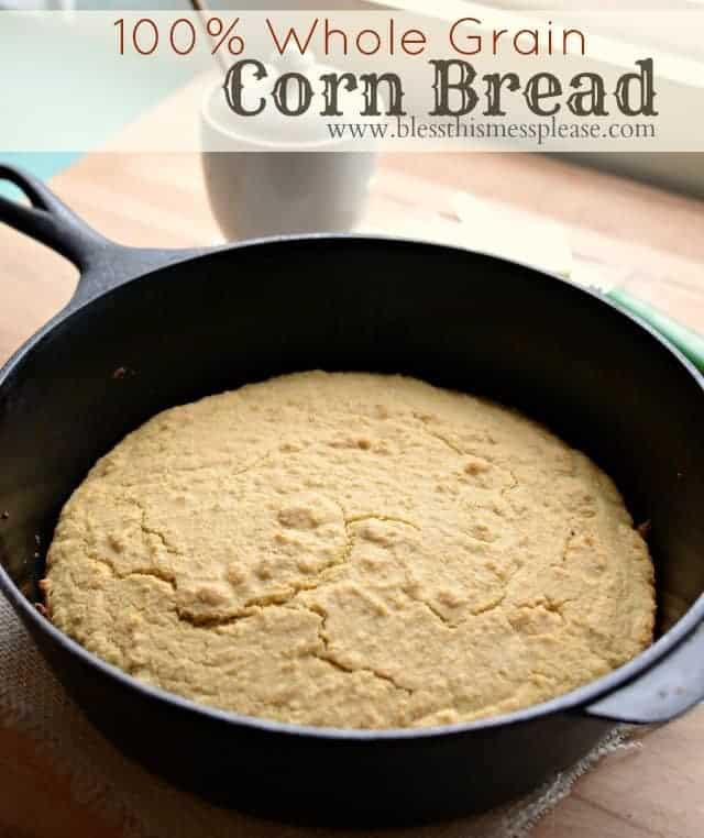 Whole Grain Cornbread
 Whole Grain Cornbread Recipe