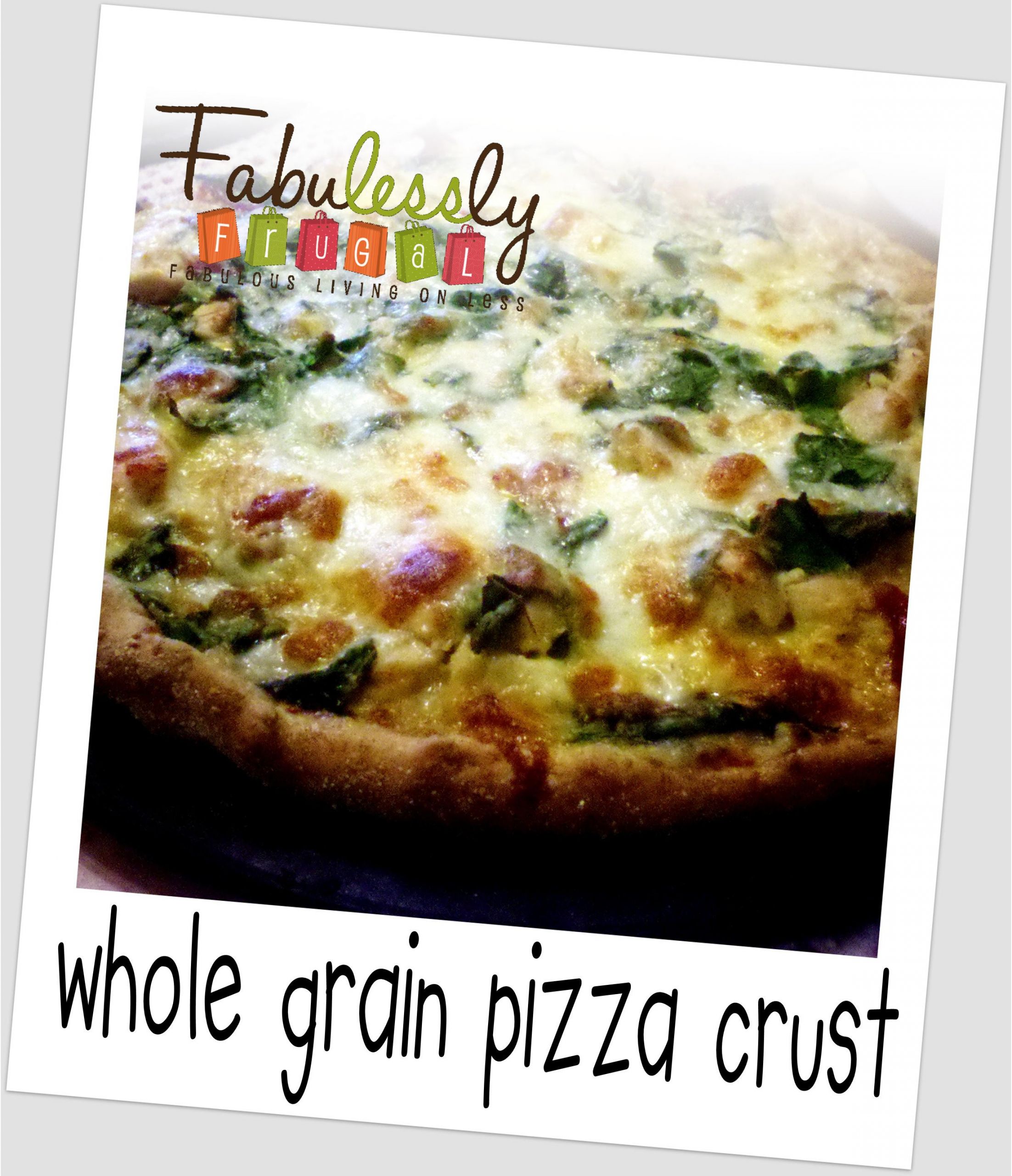 Whole Grain Pizza Dough
 Whole Grain Pizza Crust