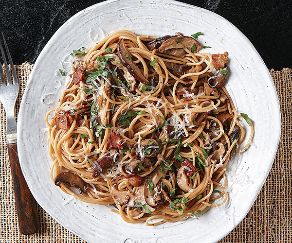 Whole Grain Spaghetti
 Whole Grain Spaghetti with Wild Mushrooms Bacon and