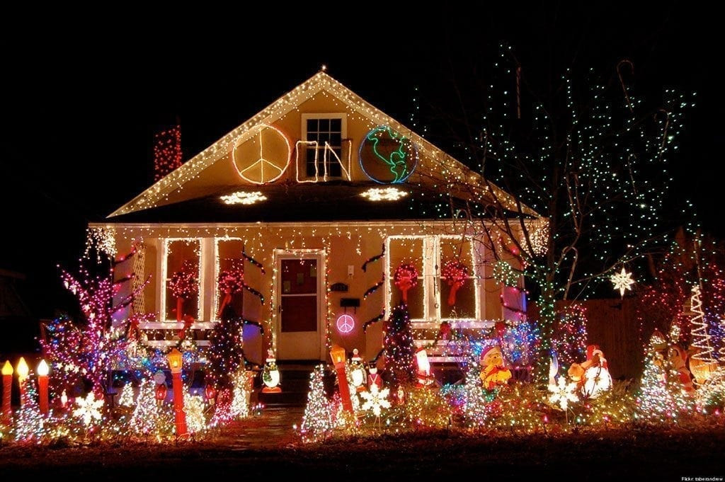 Whole House Christmas Lighting
 Tasteful Christmas Lighting OldHouseGuy Blog