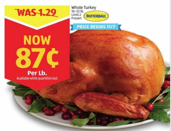 Whole Turkey Walmart
 pare Local Turkey Prices for Thanksgiving Dinner 2018