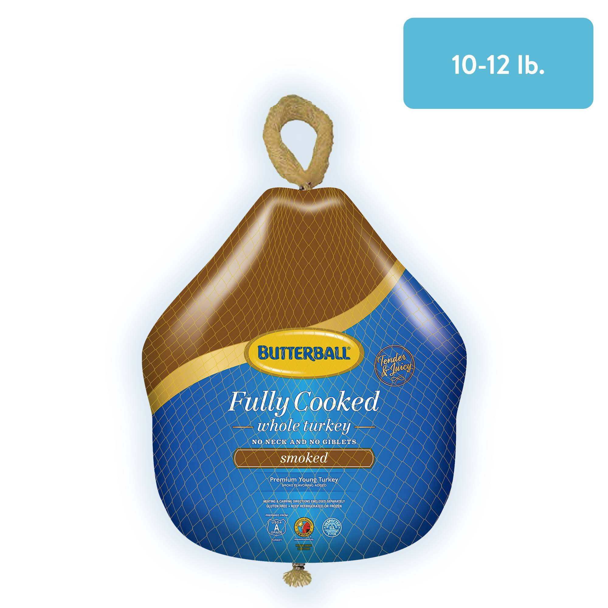 Whole Turkey Walmart
 Butterball Fully Cooked Smoked Whole Turkey 10 14 5lb