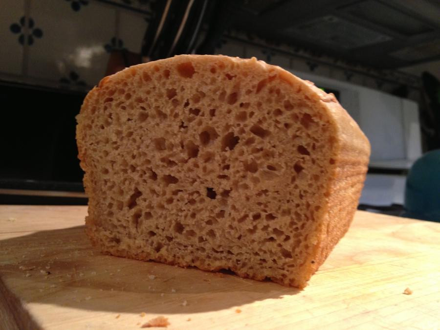 Whole Wheat Sourdough Sandwich Bread
 Proud of this whole wheat sourdough sandwich bread