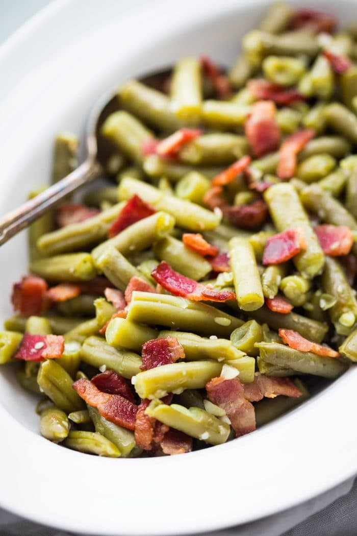 Whole30 Side Dishes
 Whole30 Bacon Garlic Green Beans Whole30 Side Dish 40