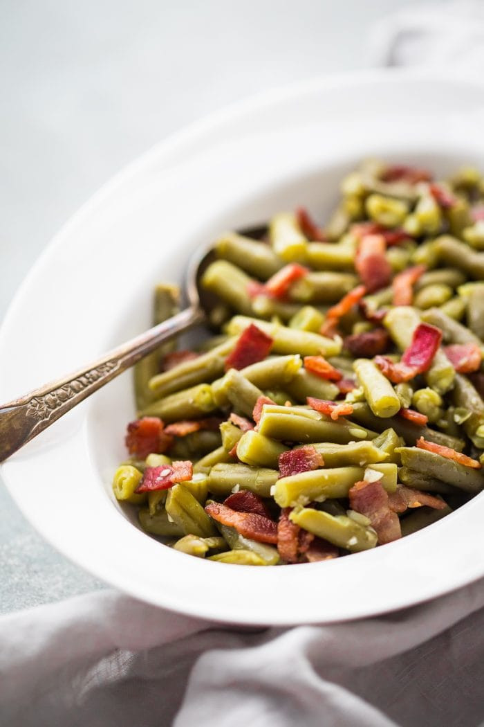 Whole30 Side Dishes
 Whole30 Bacon Garlic Green Beans Whole30 Side Dish 40