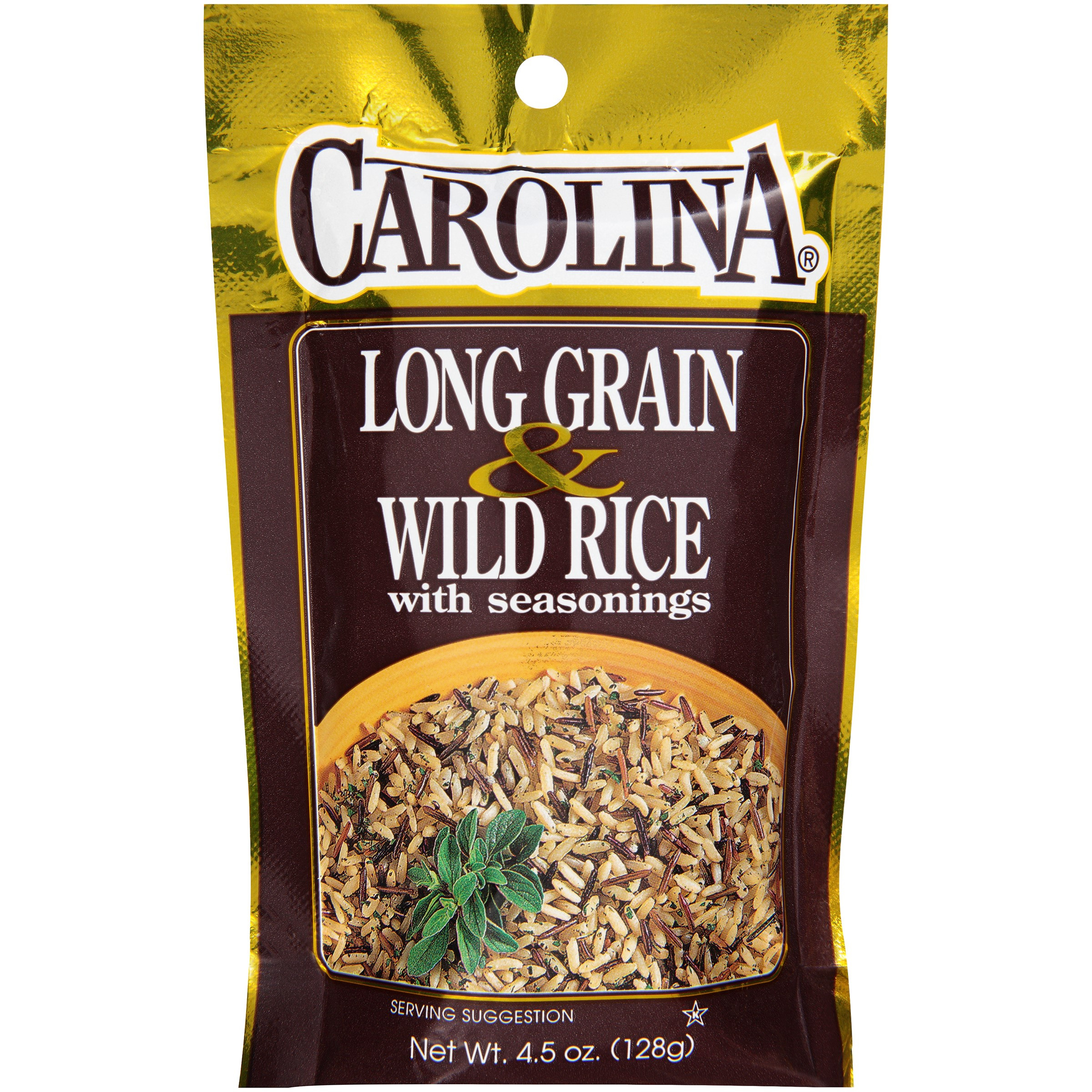 Wild Grain Rice
 Carolina Long Grain & Wild Rice with Seasoning 4 5 oz Bag