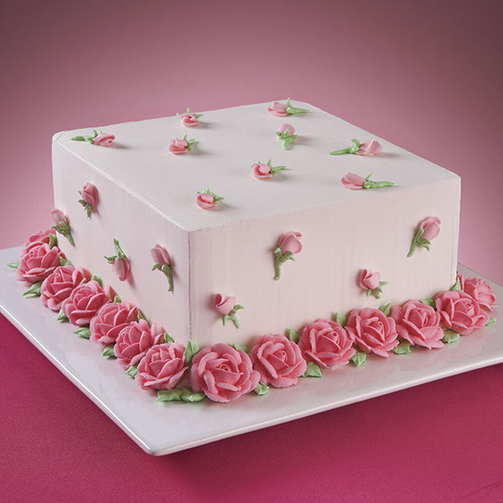 Wilton Birthday Cakes
 Abundant Roses Cake