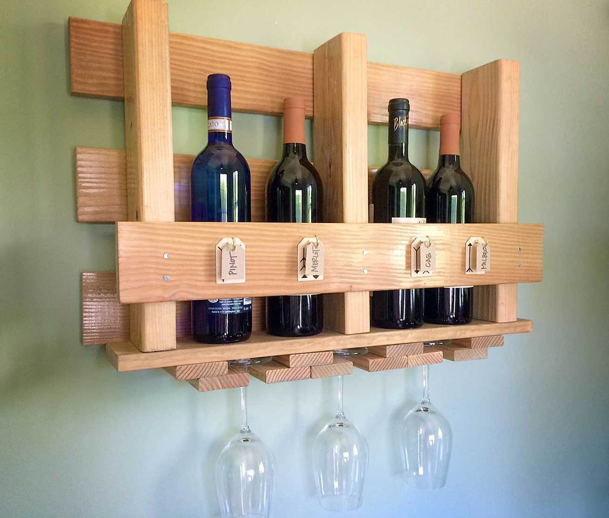 Wine Glass Rack DIY
 33 DIY Wine Glass Racks