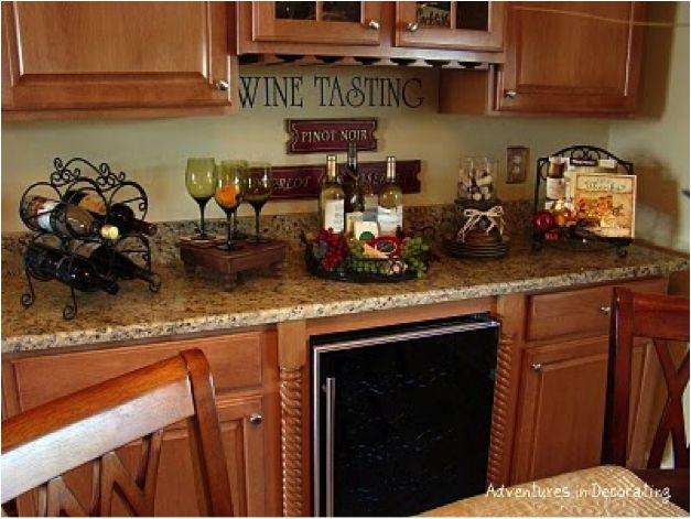 Wine Themed Kitchen Curtains
 wine decor for kitchen