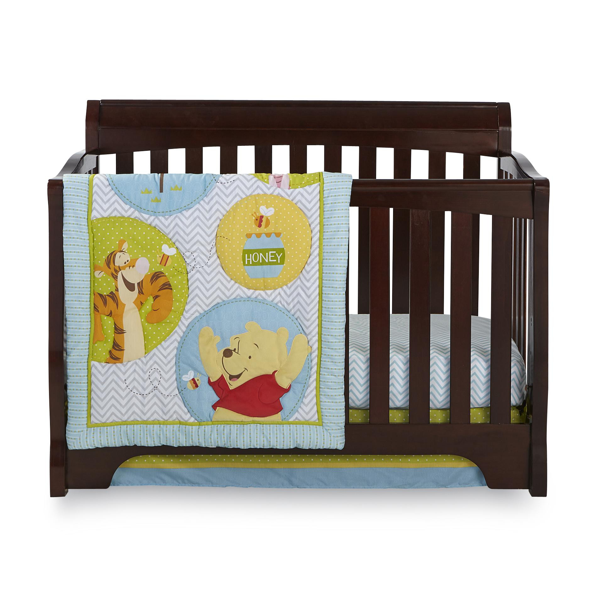 Winnie The Pooh Baby Decor
 Disney Baby Winnie the Pooh 4 Piece Crib Bedding Set