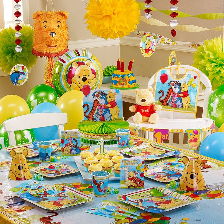 Winnie The Pooh Decorations 1st Birthday
 26 best Winnie the Pooh & Pals 1st Birthday Ideas images