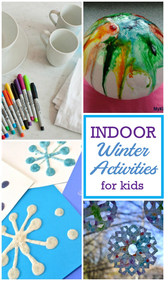 Winter Activities For Kids
 Indoor Winter Activities for Kids Design Dazzle