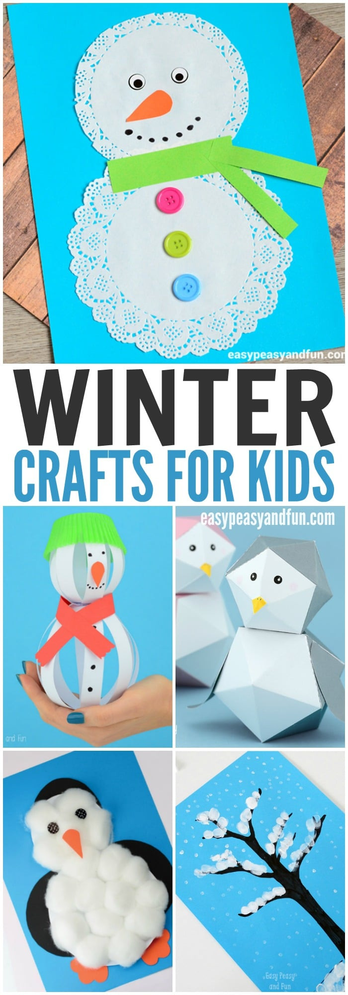 Winter Activities For Kids
 Winter Crafts for Kids to Make Fun Art and Craft Ideas