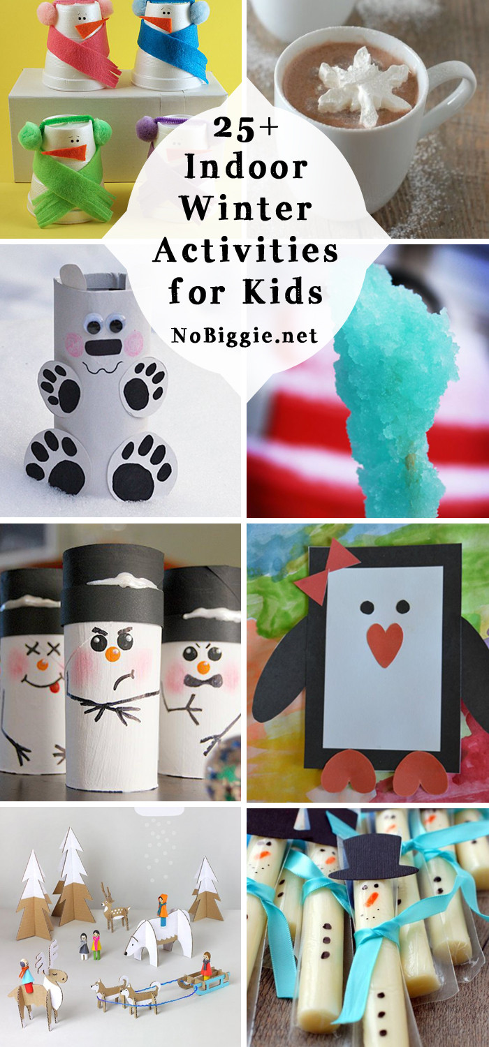 Winter Art Projects For Kids
 25 Indoor Winter Activities for Kids