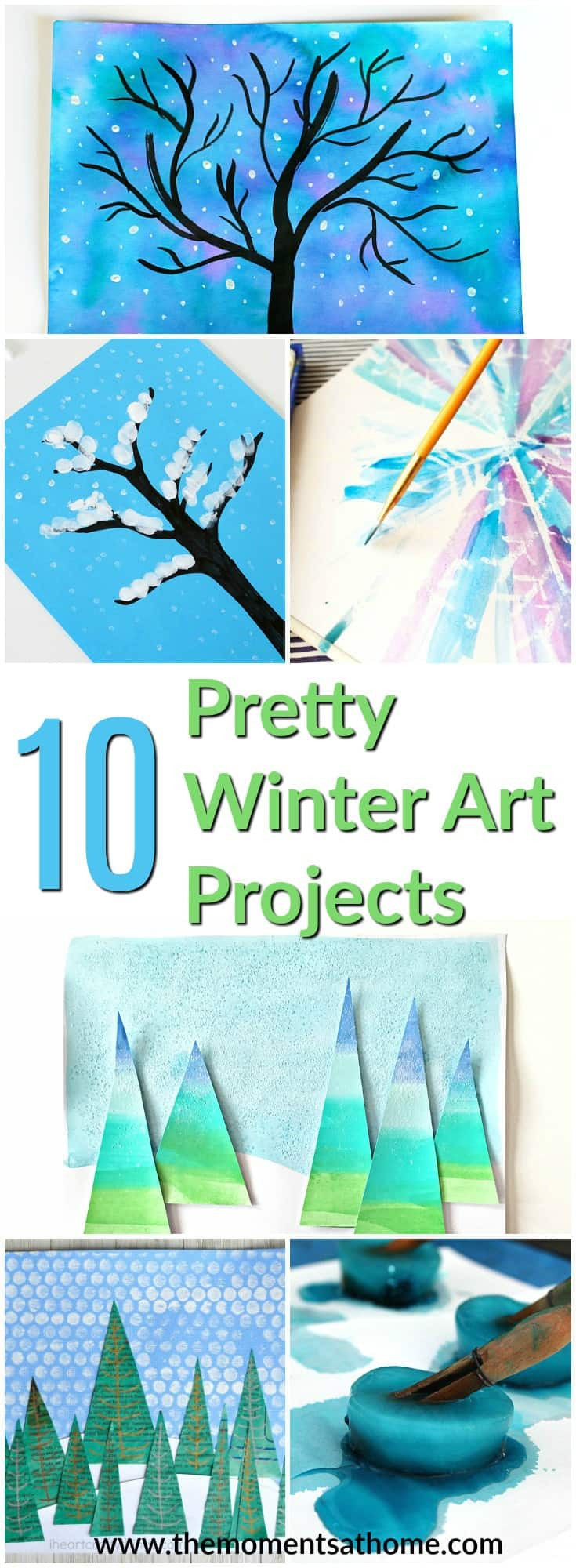 Winter Art Projects For Kids
 Pretty Winter Art Projects for Kids The Moments at Home