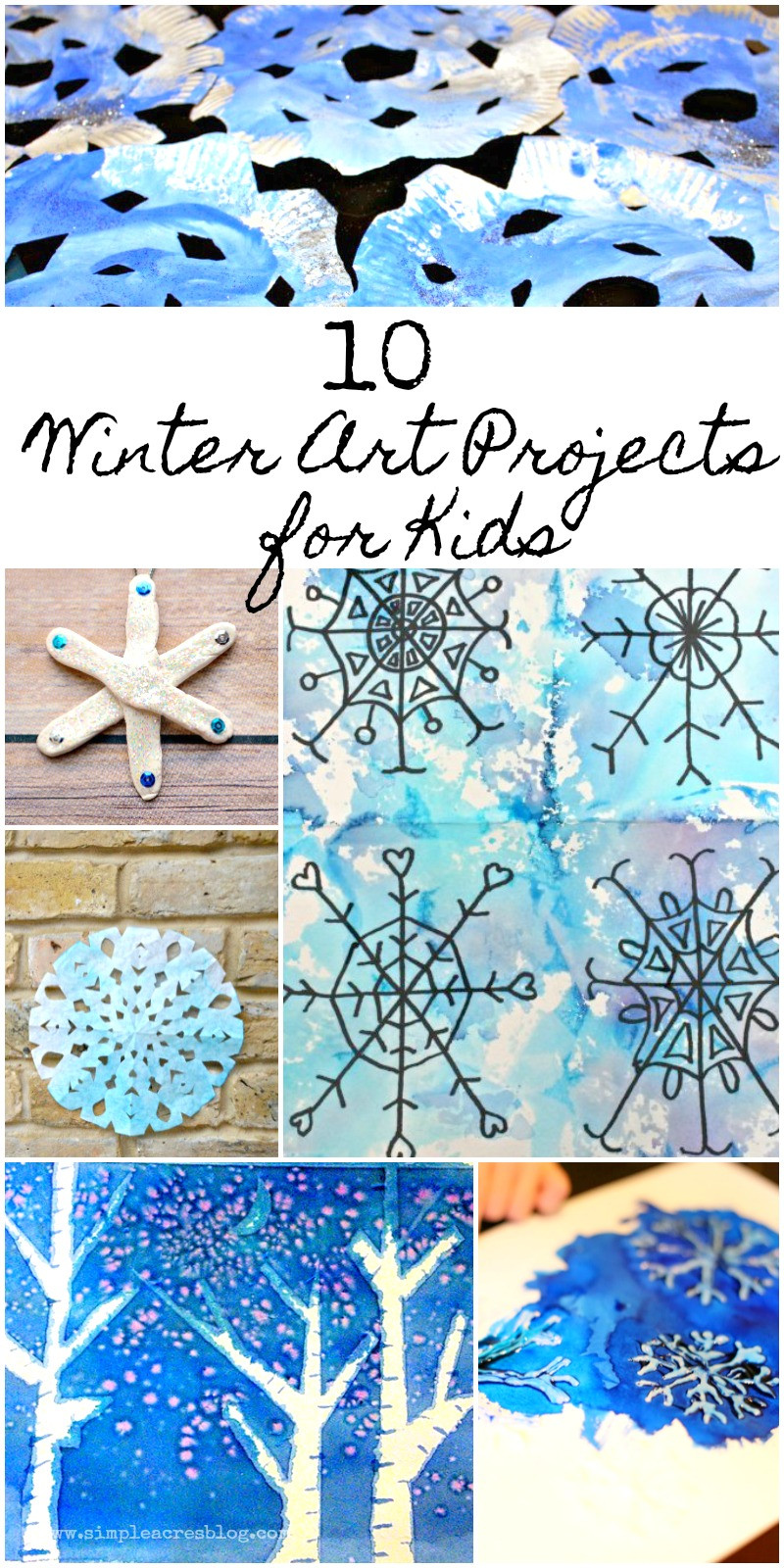 Winter Art Projects For Kids
 10 Winter Art Projects for Kids Simple Acres Blog