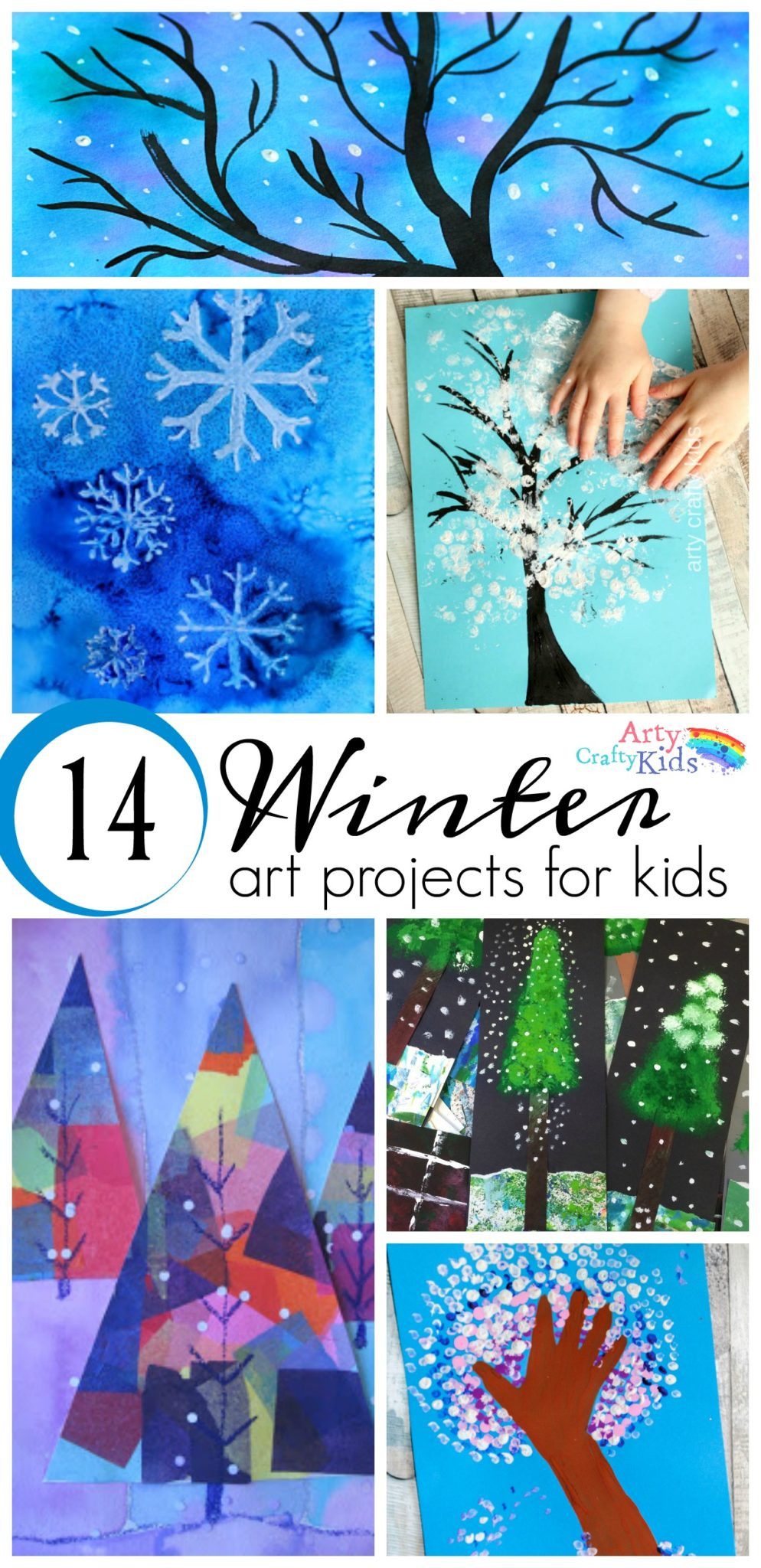 Winter Art Projects For Kids
 14 Wonderful Winter Art Projects for Kids