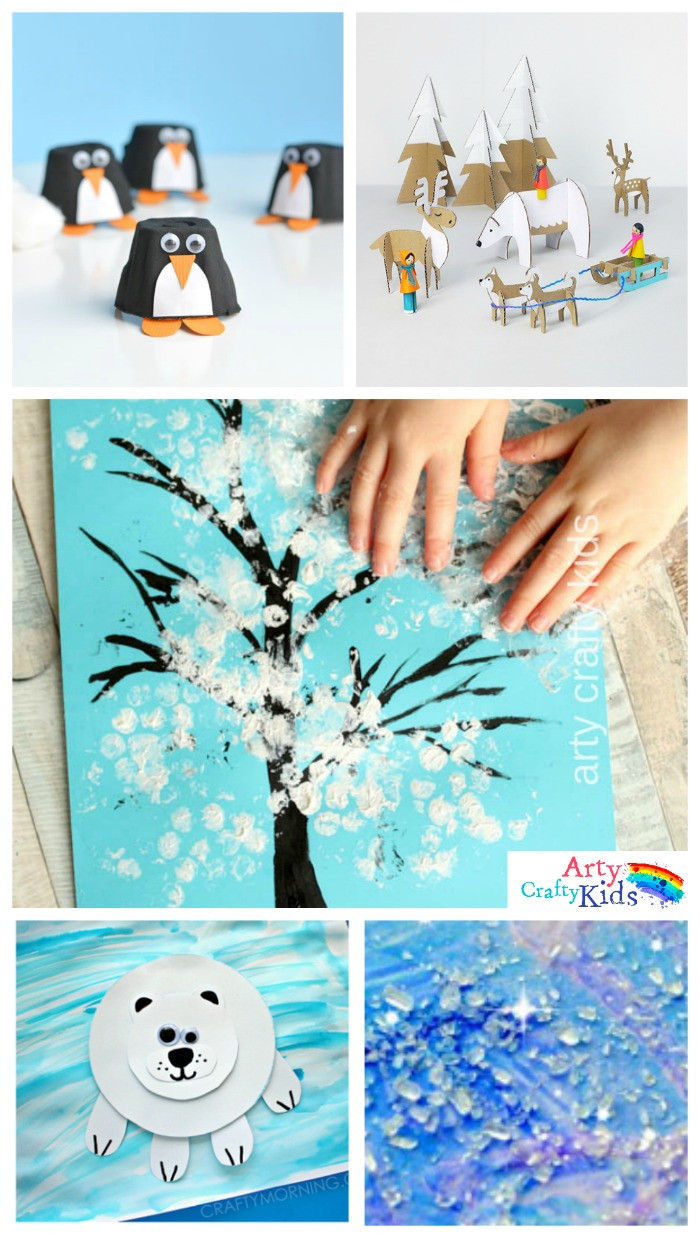 Winter Art Projects For Kids
 16 Easy Winter Crafts for Kids Arty Crafty Kids