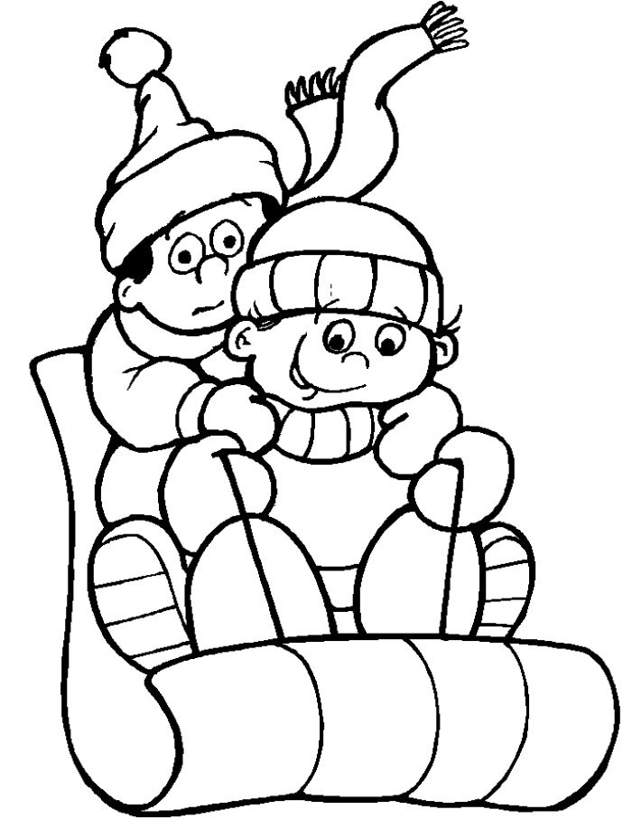 Winter Coloring Pages For Kids
 Winter Coloring Pages Free Printable Coloring